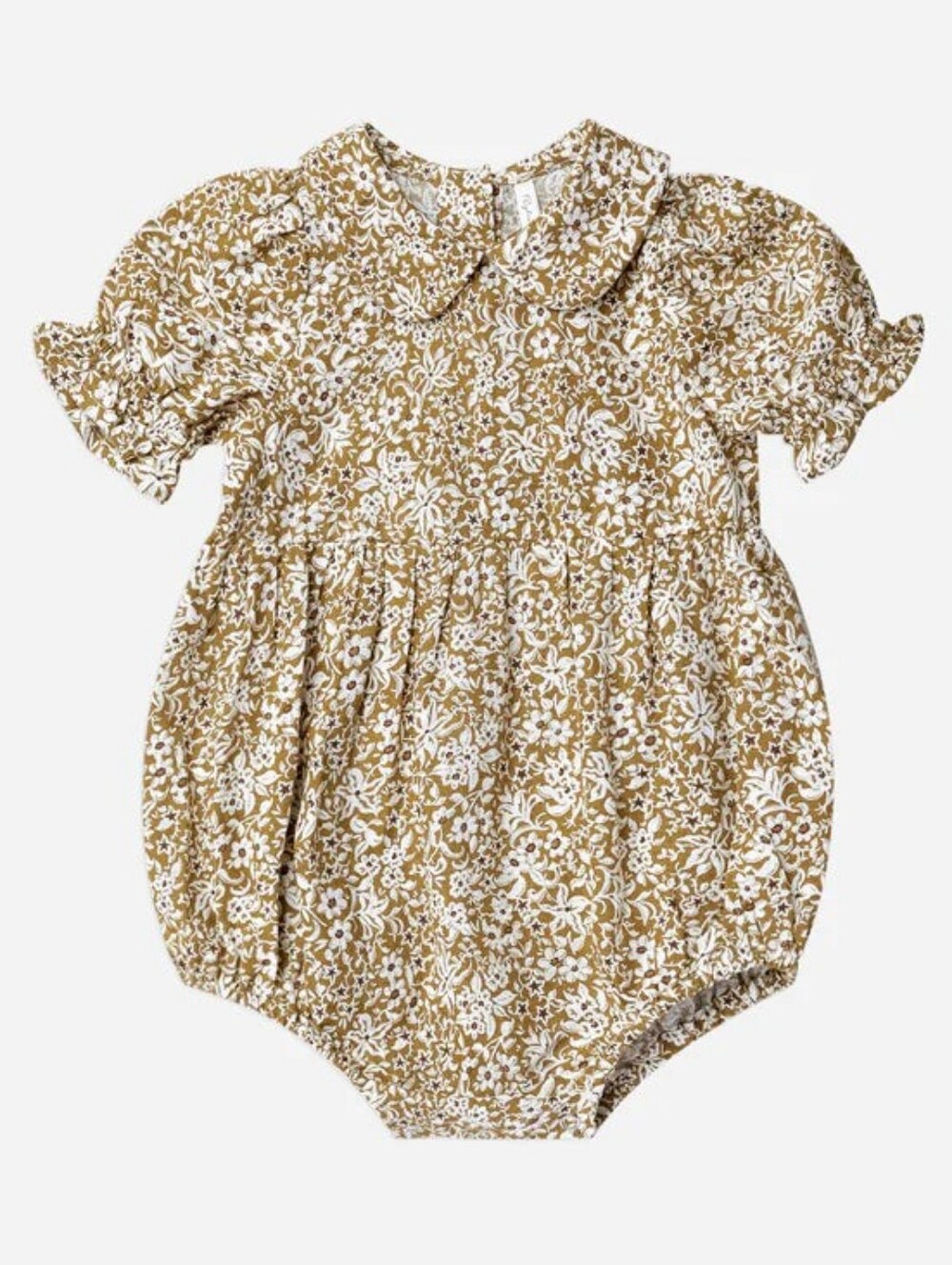 RYLEE + CRU Gracie Romper- Golden Ditsy Daisy Floral Size 3-6M